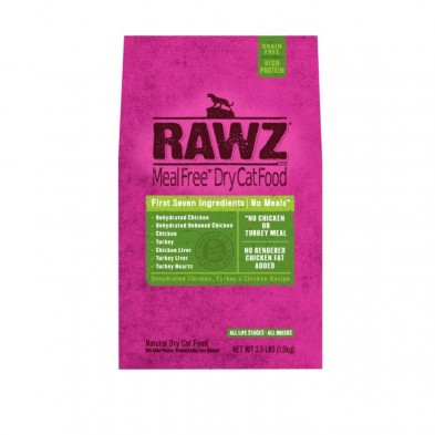 Rawz Chicken & Turkey Cat Food 3.5lb