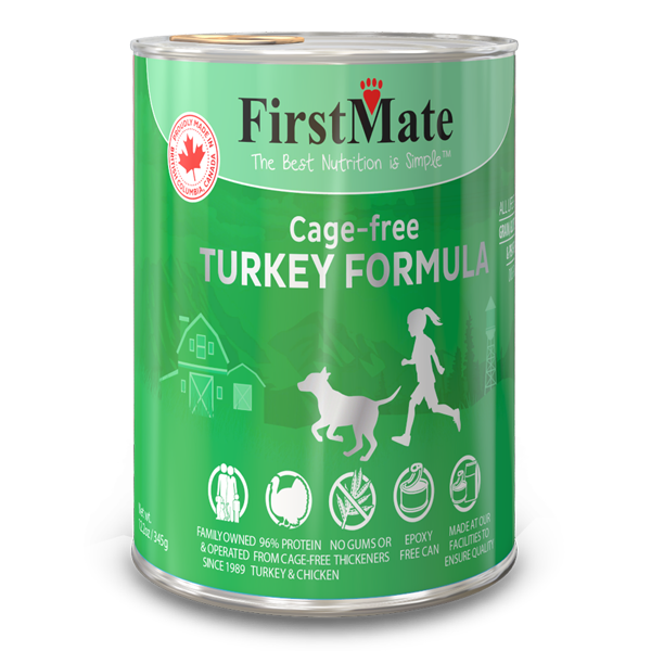FirstMate Cage-Free Turkey 12.2oz - Dog Food