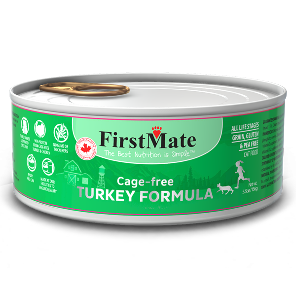 FirstMate Cage-Free Turkey 5.5oz - Cat Food