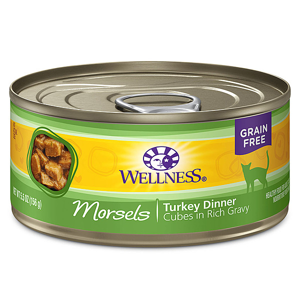 Wellness Morsels Turkey Dinner 5.5oz - Cat Food