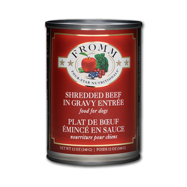 Fromm Shredded Beef in Gravy Entree 12oz - Dog Food