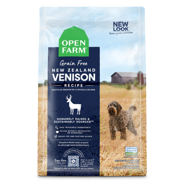 Open Farm New Zealand Venison Dog Food 4lb