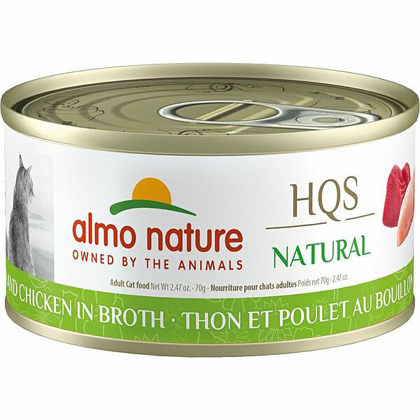 Almo Nature NATURAL Tuna and Chicken in Broth 2.47oz - Cat Food