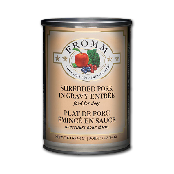 Fromm Shredded Pork in Gravy Entree 12oz - Dog Food
