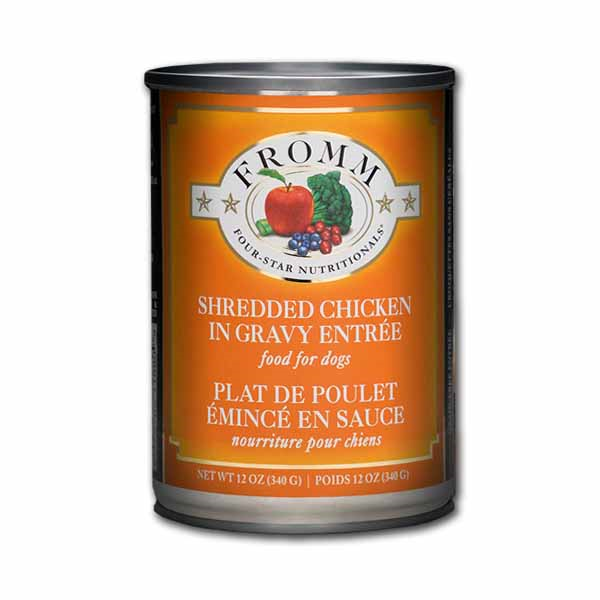 Fromm Shredded Chicken in Gravy Entree 12oz - Dog Food