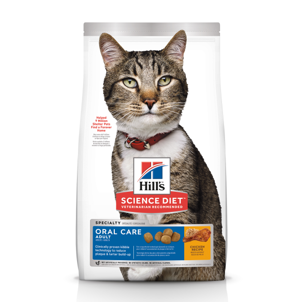 Hill’s Oral Care Chicken Recipe Cat Food 3.5lb