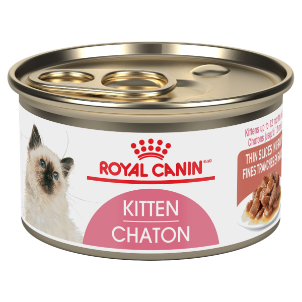 Royal Canin Kitten Thin Sliced in Gravy 3oz - Cat Food