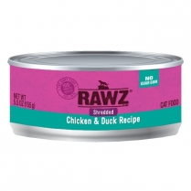 Rawz Shredded Chicken & Duck Receipe 5.5oz - Cat Food