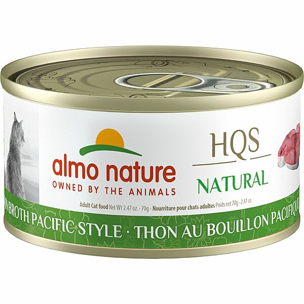 Almo Nature NATURAL Tuna in Broth Pacific Style 2.47oz - Cat Food