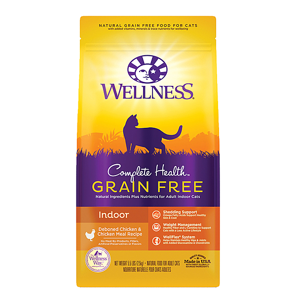 Wellness Grain Free Indoor Adult 5.5lb