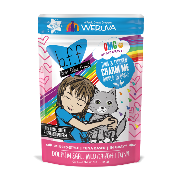 Weruva BFF Cat Tuna & Chicken Charm Me Dinner In Gravy Pouch 3oz