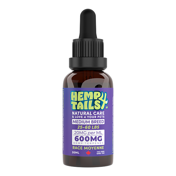 Hemp 4 Paws 600MG Hemp Seed Oil Medium Breed For Dogs 30ml
