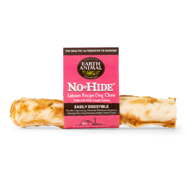 Earth Animal No Hide Salmon Medium 1pk 2.1oz