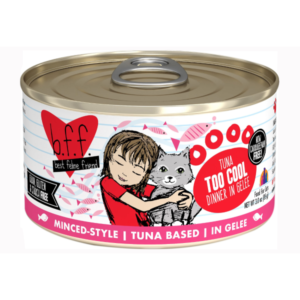 BFF Minced Tuna Too Cool 3oz - Cat Food