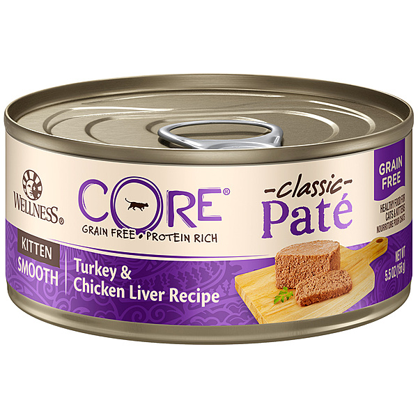 Wellness Core Classic Pate Turkey & Chicken Liver 5.5oz - Cat Food
