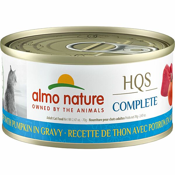 Almo Nature COMPLETE Tuna Recipe with Pumpkin in Gravy 2.47oz - Cat Food