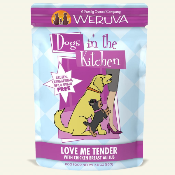 Weruva LOVE ME TENDER with Chicken Breast 2.8oz - Dog Food