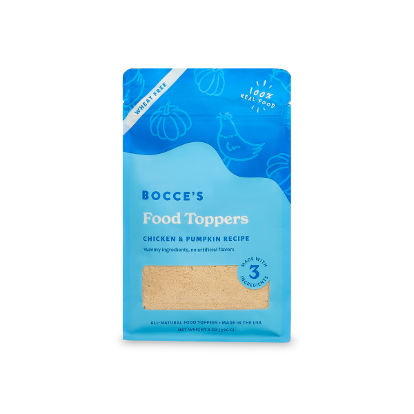 Bocce's Food Topper Chicken & Pumpkin 8oz