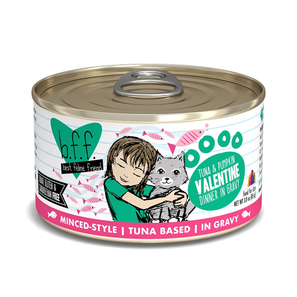 BFF Minced Tuna & Pumpkin Valentine 3oz - Cat Food