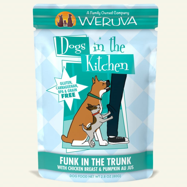 Weruva FUNK IN THE TRUNK with Chicken Breast & Pumpkin 2.8oz - Dog Food