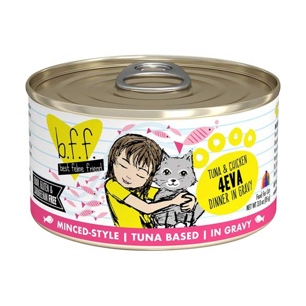 BFF Minced Tuna & Chicken 4EVA 3oz - Cat Food