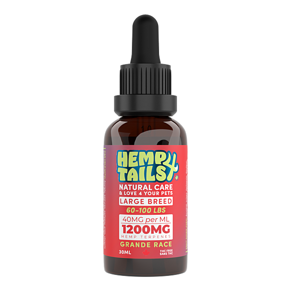 Hemp 4 Paws 1200MG Hemp Seed Oil Large Breed For Dogs 30ml