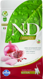 Farmina PRIME N&D Chicken and Pomegranate Kitten Food 3.3lb