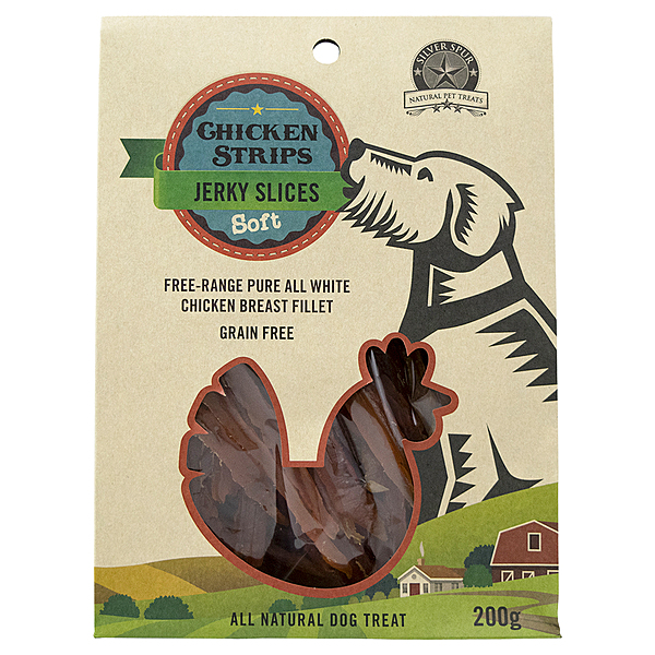 Silver Spur Chicken Strips Jerky Slices 200g