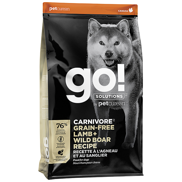 Go! Carnivore LID Lamb+Wild Boar Recipe 3.5lb - Dog Food