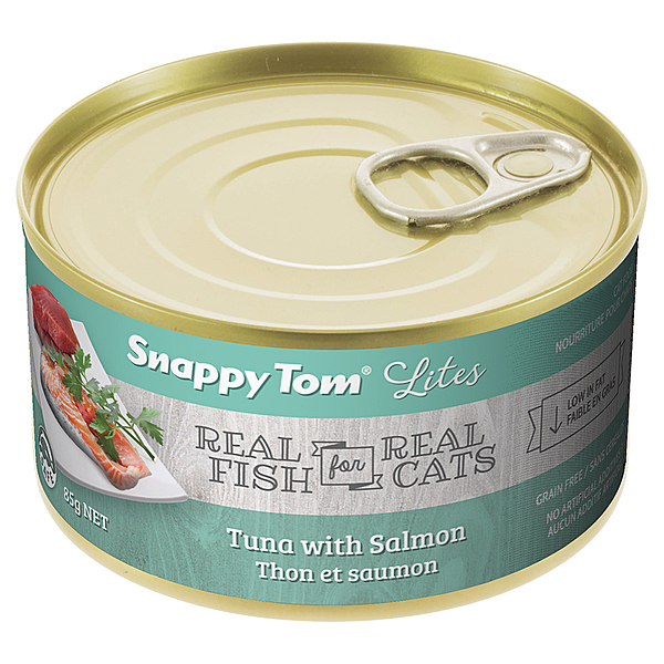 Snappy Tom Tuna with Salmon 3oz - Cat Food