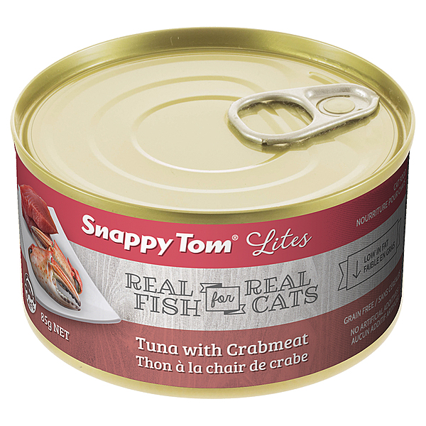Snappy Tom Tuna with Crabmeat 3oz - Cat Food