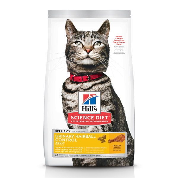 Hill's Urinary & Hairball Control Chicken 7lb - Cat Food