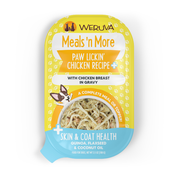 Weruva Meal’s n More Paw Lickin Chicken Recipe 3.5oz - Dog Food