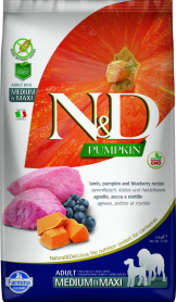 Farmina N&D PUMPKIN Lamb and Blueberry (Med&Maxi) 5.5lb - Dog Food