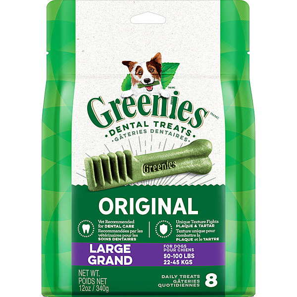 Greenies Original Large 8pk 12oz