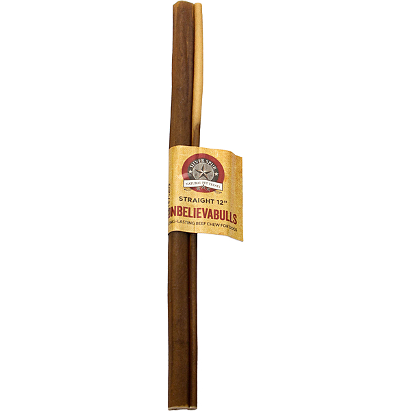 Silver Spur UnbelievaBulls Odor Free Straight 12Inch Beef Chew