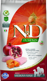 Farmina N&D PUMPKIN Chicken and Pomegranate (Med&Maxi) 26.5lb - Dog Food