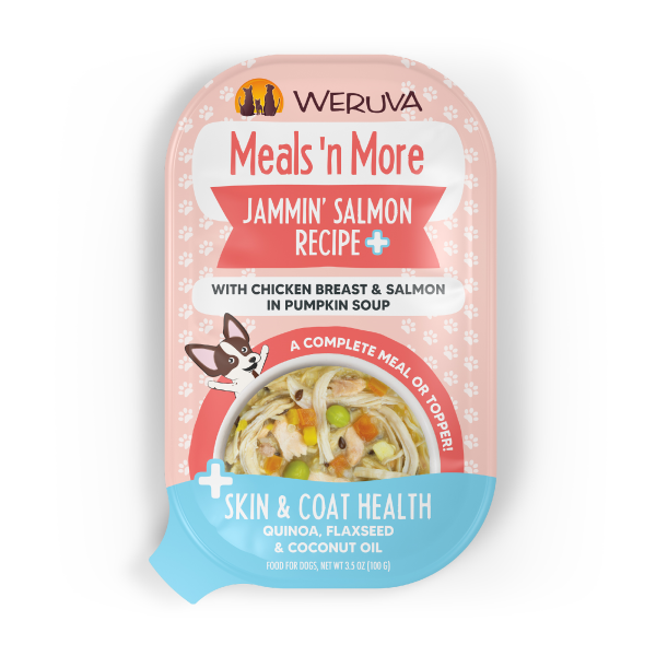 Weruva Meal’s n More Jammin’ Salmon Recipe 3.5oz - Dog Food