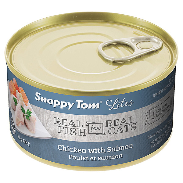 Snappy Tom Chicken with Salmon 3oz - Cat Food