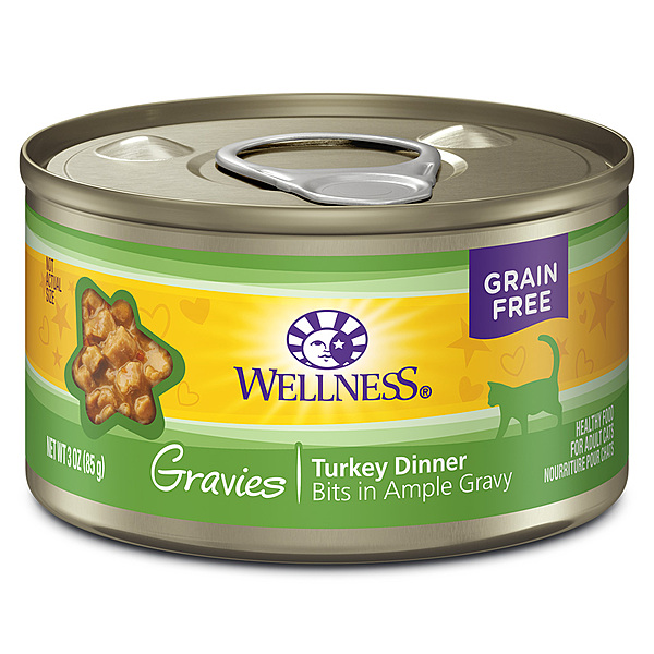 Wellness Gravies Turkey Entree 3oz - Cat Food