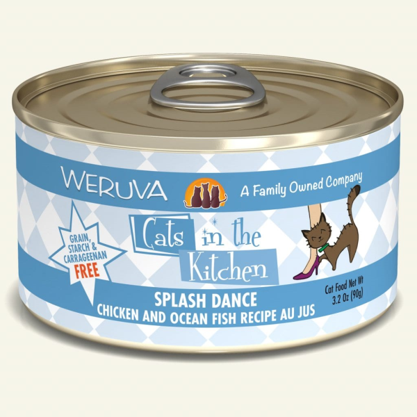 Weruva Cat in the Kitchen Splash Dance 3.2oz - Cat Food