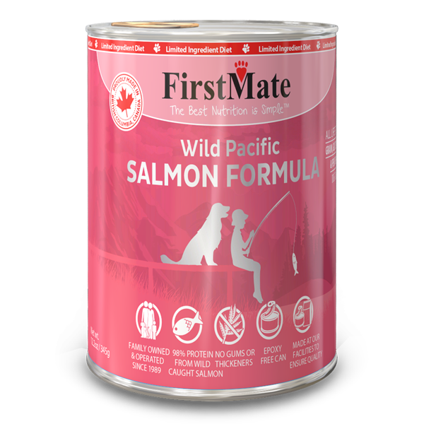 FirstMate Wild Pacific Salmon 12.2oz - Dog Food