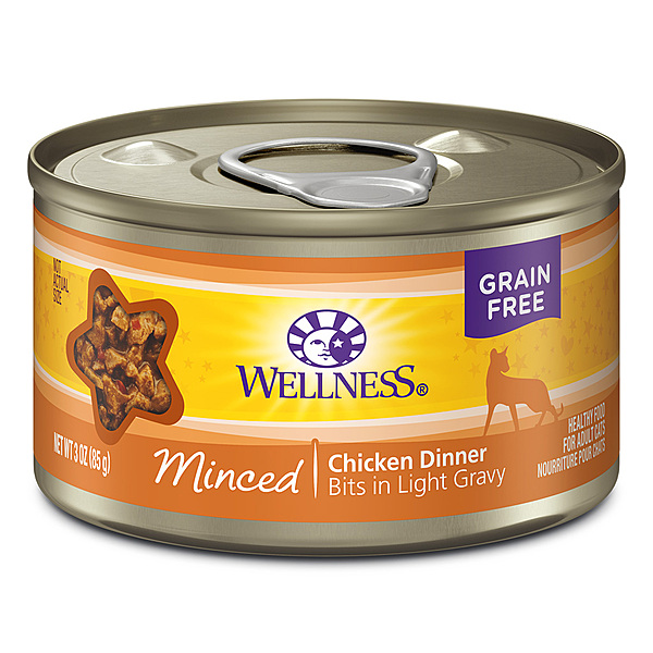 Wellness Minced Chicken Dinner 3oz - Cat Food