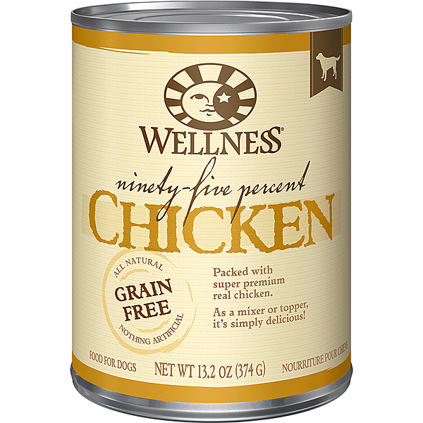 Wellness 95% Chicken 13.2oz - Dog Food
