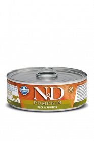 Farmina N&D PUMPKIN Duck and Pumpkin Recipe Canned 2.5oz - Cat Food