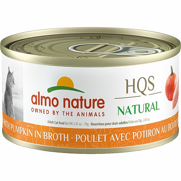 Almo Nature NATURAL Chicken with Pumpkin in Broth 2.47oz - Cat Food