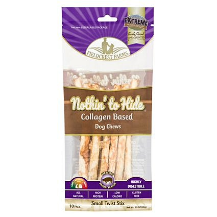 Nothing to Hide Bacon Small Twist Stix 10pack 2.3oz