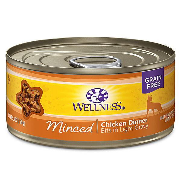 Wellness Minced Chicken Dinner 5.5oz - Cat Food