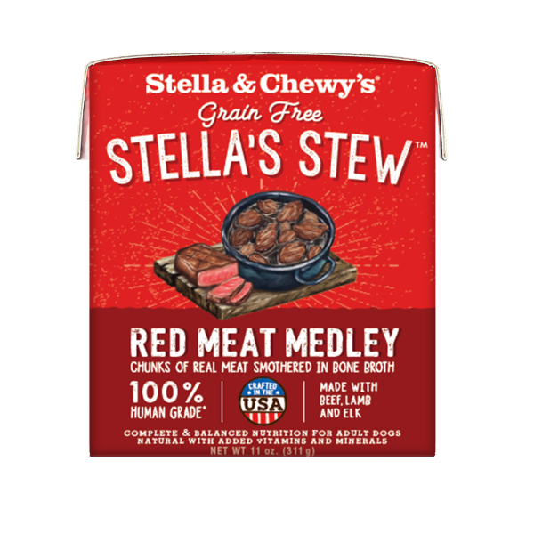 Stella & Chewy's Red Meat Medley Stew 11oz - Dog Food