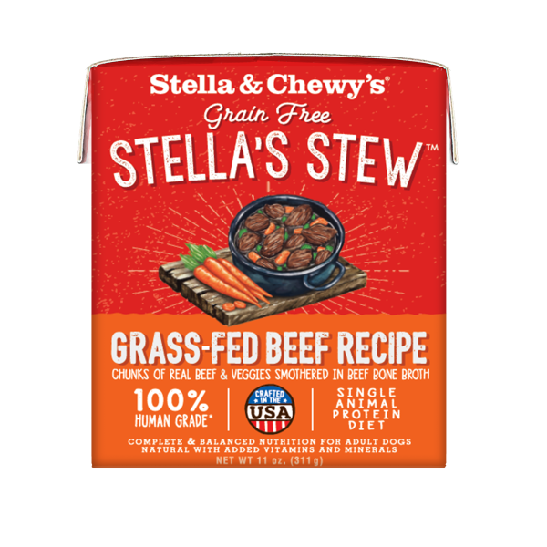 Stella & Chewy's Grass-Fed Beef Stew 11oz - Dog Food